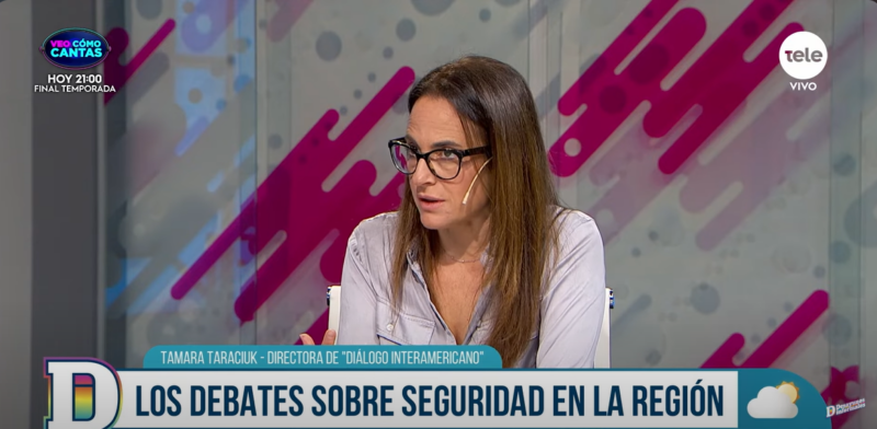 Foto de Tamara Taraciuk Broner en entrevista con Desayunos Informales