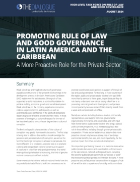 Private Sector Brief Report Cover