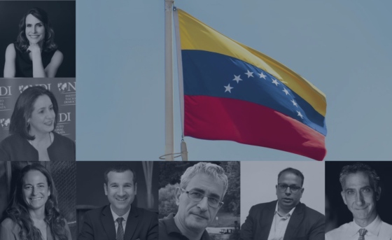 Photo of Panelists in Venezuela Event