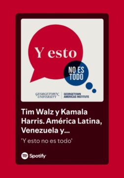 Foto del podcast Tim Walz y Kamala Harris. América Latina, Venezuela y Guatemala. Dos años de Gustavo Petro