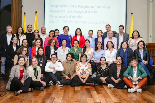 Foto de participantes del Segundo Foro Regional para el Desarrollo Integral de la Primera Infancia