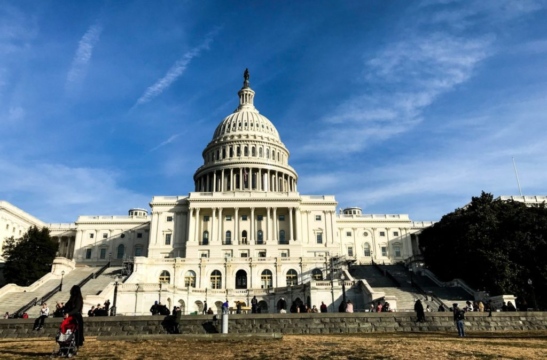 View of the Capitol from the mall